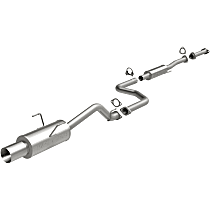 15646 Street Series - 1992-2000 Honda Civic Cat-Back Exhaust System - Made of Stainless Steel