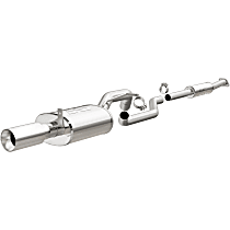 15805 Street Series - 2002-2003 Mitsubishi Lancer Cat-Back Exhaust System - Made of Stainless Steel