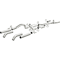 15819 Crossmember-Back Exhaust System, Made of Stainless Steel, Street Series