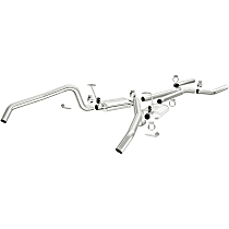 15896 Street Series - 1967-1975 Crossmember-back Exhaust System - Made of Stainless Steel