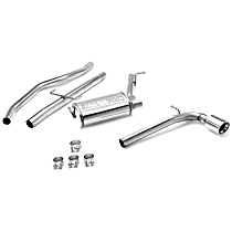 16640 Street Series - 2005-2010 Scion tC Cat-Back Exhaust System - Made of Stainless Steel