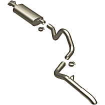 16713 MF Series - 1990-1995 Land Rover Range Rover Cat-Back Exhaust System - Made of Stainless Steel