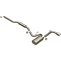 16822 Street Series - 2008-2011 Mitsubishi Lancer Cat-Back Exhaust System - Made of Stainless Steel