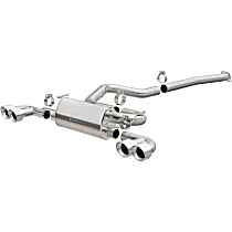 16824 Street Series - 2008-2014 Subaru Impreza Cat-Back Exhaust System - Made of Stainless Steel