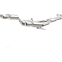 16859 Touring Series - 2006-2010 BMW M5 Cat-Back Exhaust System - Made of Stainless Steel