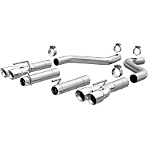 19206 Race Series - 2015-2022 Dodge Challenger Axle-Back Exhaust System - Made of Stainless Steel