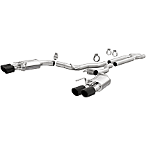 19299 Competition Series - 2015-2020 Ford Mustang Cat-Back Exhaust System - Made of Stainless Steel