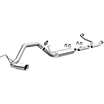 19421 Competition Series - Nissan Titan Cat-Back Exhaust System - Made of Stainless Steel