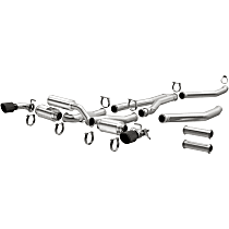 19495 xMOD Series - 2020-2022 Toyota GR Supra Cat-Back Exhaust System - Made of Stainless Steel