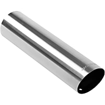 Exhaust Tip - Polished, Stainless Steel, Single, Universal, Sold individually