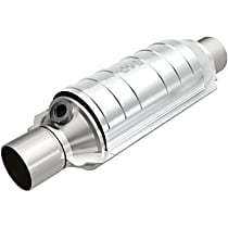 408034 No Returns Accepted - Catalytic Converter, CARB and Federal EPA Standards, 50-state Legal, Semi-Universal (Welding Required)