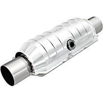 418054 No Returns Accepted - Catalytic Converter, CARB and Federal EPA Standards, 50-state Legal, Semi-Universal (Welding Required)