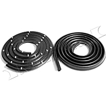 LM 54 Driver or Passenger Side Metro Moulded Replacement Door Molding and Beltlines