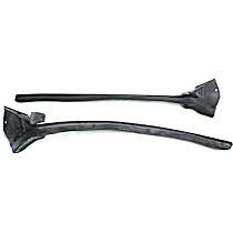 VS 3-Z Metro Moulded Replacement Weatherstrip Seal - Rear, Window, Direct Fit, Set of 2