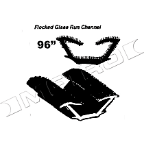 WC 33-96 Window Channel - Direct Fit