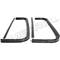 WR 1900 Metro Moulded Replacement Weatherstrip Seal - Window, Direct Fit, Set of 2