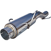 MK96116 Muffler, Natural, High Flow Series
