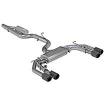 Pro Series Cat-Back, Exhaust System, 2.0L 4Cyl, Made of Stainless Steel - 