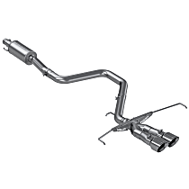 S4705AL Installer Series - 2019-2021 Hyundai Veloster Cat-Back Exhaust System - Made of Aluminized Steel