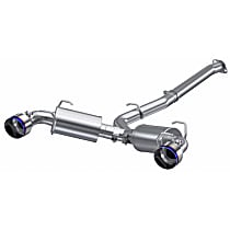 S48043BE Cat-Back Exhaust System, Made of Stainless Steel, Armor Pro Series