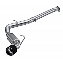 S48063CF Cat-Back Exhaust System, Made of Stainless Steel, Armor Pro Series