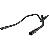 S5112AL Cat-Back Exhaust System, Made of Aluminized Steel, Installer Cool Duals Series