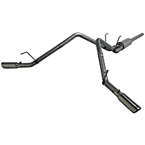 Installer Cool Duals Series Cat-Back, Exhaust System, 5.7L 8Cyl, Made of Aluminized Steel - 