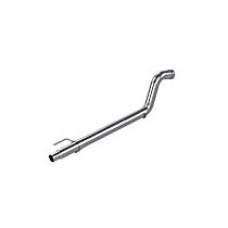S5201409 Muffler Delete Pipe - Made of 409 Stainless Steel, Direct Fit