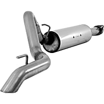 S5520409 XP Series - 2004-2006 Jeep Wrangler Cat-Back Exhaust System - Made of Stainless Steel