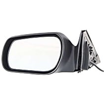 Gloss Black Power Side View Mirror Driver Left LH for 03-08 Mazda 6 Mazda6 