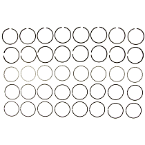 40076CP OE Replacement Series Piston Ring Set - Direct Fit, Set