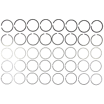 41709CP OE Replacement Series Piston Ring Set - Direct Fit, Set