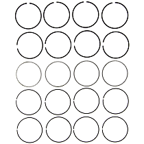 OE Replacement Series Piston Ring Set - Direct Fit, Set