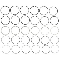 OE Replacement Series Piston Ring Set - Direct Fit, Set