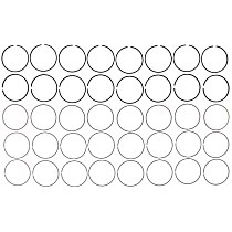 OE Replacement Series Piston Ring Set - Direct Fit, Set