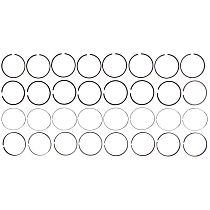 41940 OE Replacement Series Piston Ring Set - Direct Fit, Set