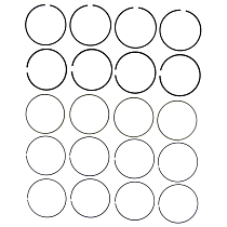 42109CP Piston Ring Set - Set