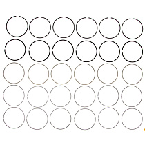 OE Replacement Series Piston Ring Set - Direct Fit, Set