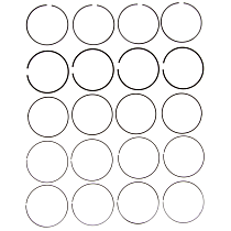 42141CP Piston Ring Set - Set