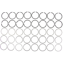 42154CP OE Replacement Series Piston Ring Set - Direct Fit, Set