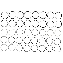 50076CP.040 Piston Ring Set - Direct Fit, Set