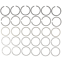 51496CP OE Replacement Series Piston Ring Set - Direct Fit, Set