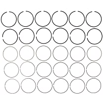 OE Replacement Series Piston Ring Set - Direct Fit, Set