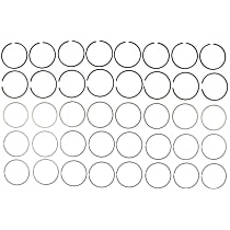 OE Replacement Series Piston Ring Set - Direct Fit, Set