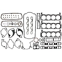 Engine Gasket Set, Overhaul, 8 Cyl 5.0L, Contains 1 Piece Molded Rubber Oil Pan Gasket, Cylinder Head Bolts Not Included - 