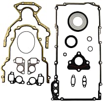 Engine Conversion Gasket Set, Use With Head Set to Make Full Set, Recessed Bolt Holes In Camshaft Retainer Plate - 