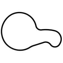Water Pump Gasket - Direct Fit, Sold Individually