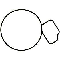 Water Pump Gasket - Direct Fit, Sold Individually