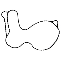 Water Pump Gasket - Direct Fit, Sold Individually