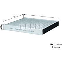 LAK467S Cabin Air Filter Mahle OE Replacement